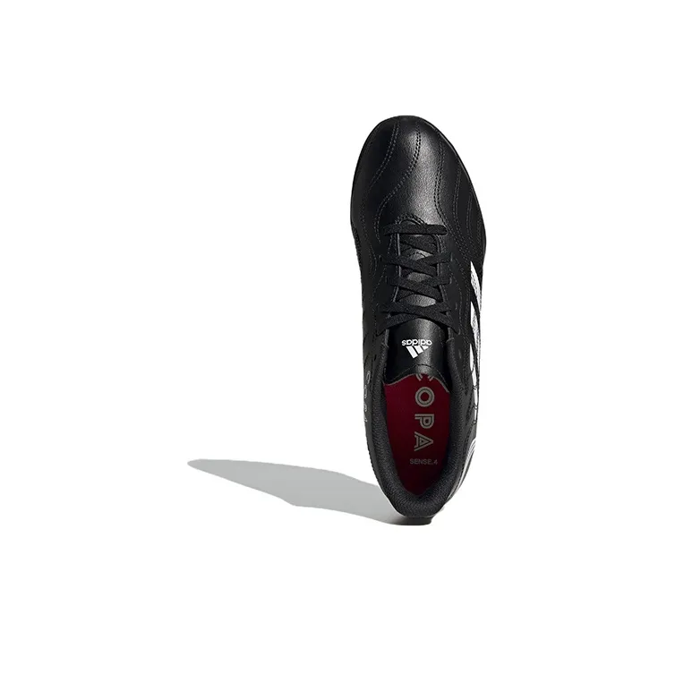 Adidas Copa Sense.4 AG Rubber Short Studs Anti-Slip And Wear-Resistant Lightweight Soccer Shoes Unisex Black White-4