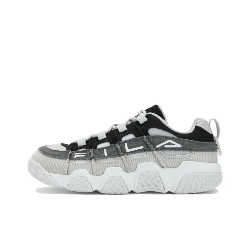 FILA Barricade Basketball Shoes 'White Grey Black'-0