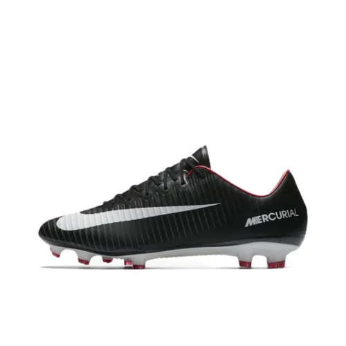 Nike Mercurial Vapor 11 Soccer Shoes Men Low-Top Black/Red/White