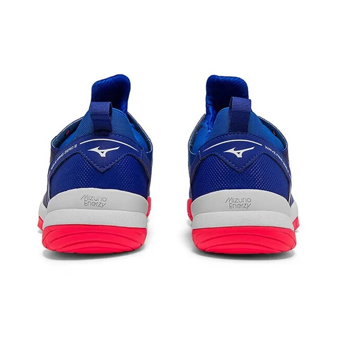 Mizuno Fang Badminton Shoes Men Low Top Blue/White-3
