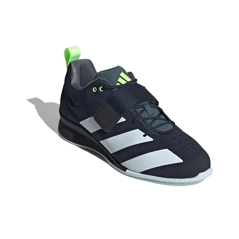 Adidas Adipower Weightlifting 2 Breathable Low-Top Training Shoes Unisex Dark Blue White-2
