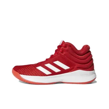 Adidas Pro Spark Wear-Resistant Slip-Resistant Low-Top Vintage Basketball Shoes Men's Red
