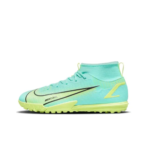 Nike Mercurial Superfly 8 Football Shoes Men Mid-Top Green/Yellow