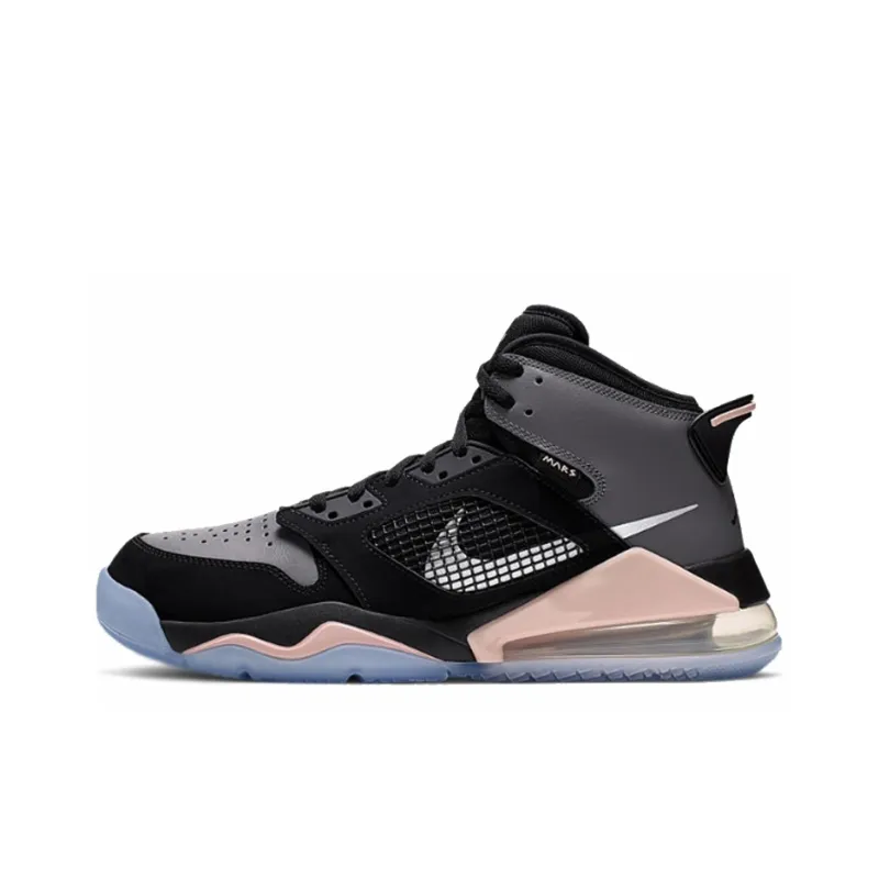 Jordan Mars 270 Black Gunsmoke Crimson Tint-0