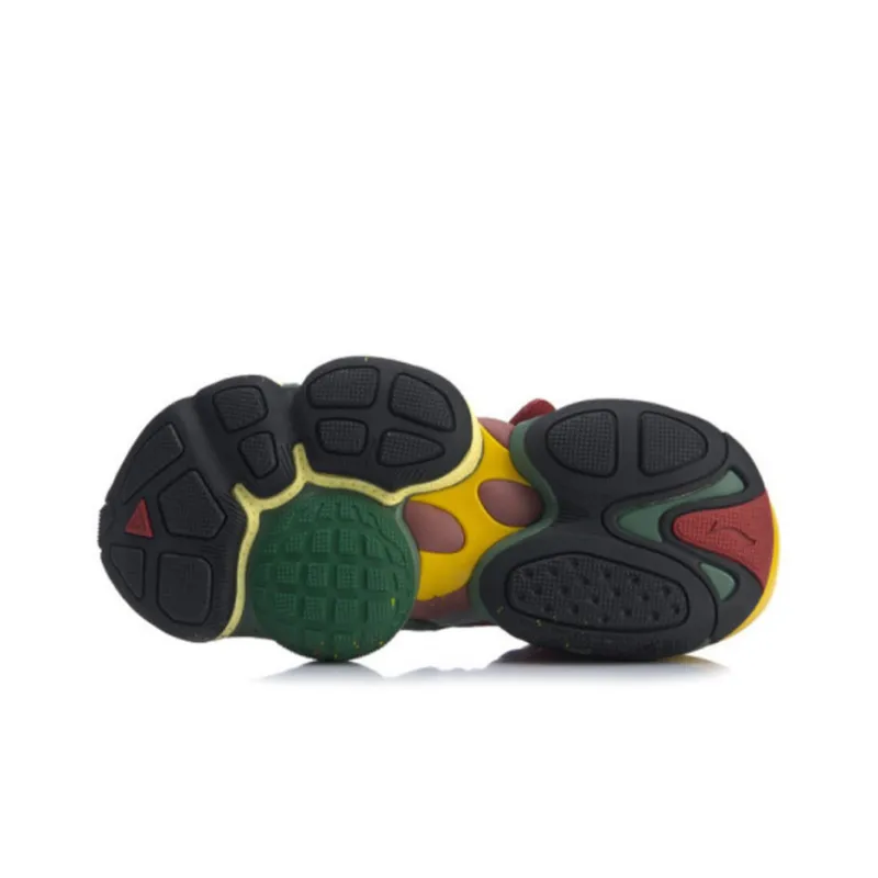 LiNing 2020 ACE A/W NYFW Men's Shoes - Green/Yellow-4