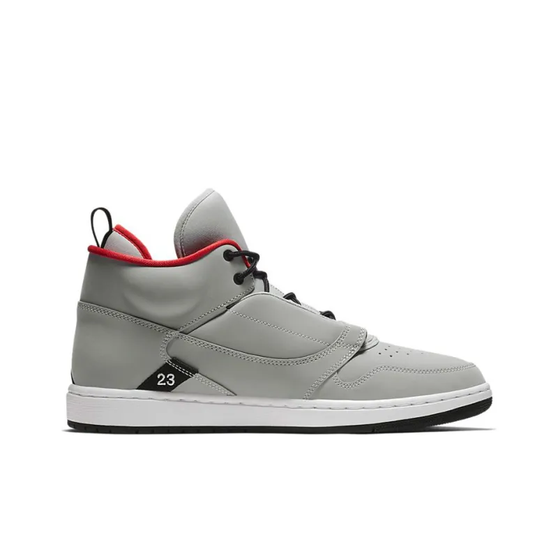 Jordan Fadeaway Wolf Grey-1
