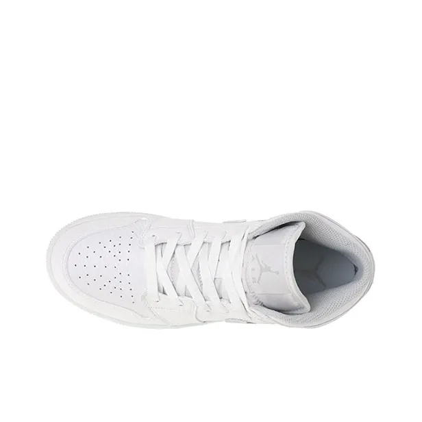 JORDAN 1 Mid 'White Platinum' Gs-3