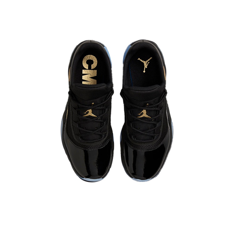 JORDAN 11 Cmft Low Black Gold US M 14 - POIZON