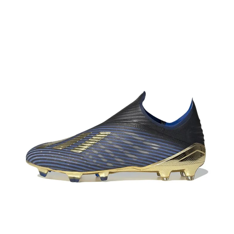 Adidas X 19+ Fg Black Gold Blue-0