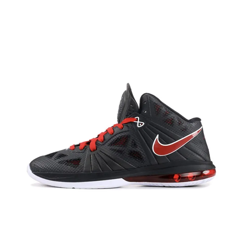 Nike LeBron 8 Ps White/Black/Red-0