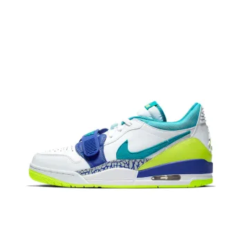 JORDAN Legacy 312 Low Ultramarine Neon Yellow Aquamarine