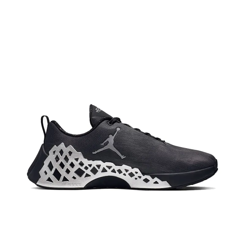 Jordan Trunner Nxt React Black Metallic Silver-1