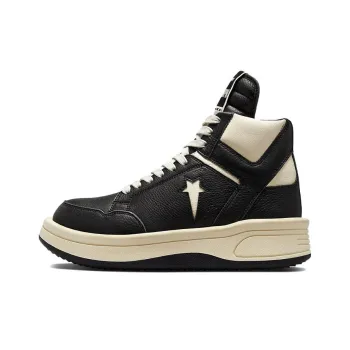 Converse TURBOWPN Mid Rick Owens DRKSHDW Black Cloud Cream