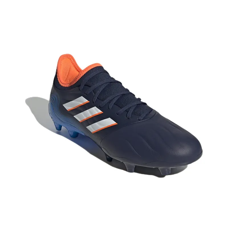 Adidas Copa Sense.3 Campo Anti-Slip And Wear-Resistant Lightweight Soccer Shoes Unisex Blue White-2