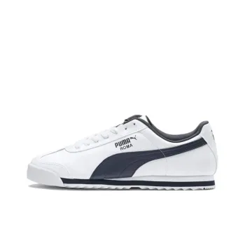 PUMA Roma Basic White Navy