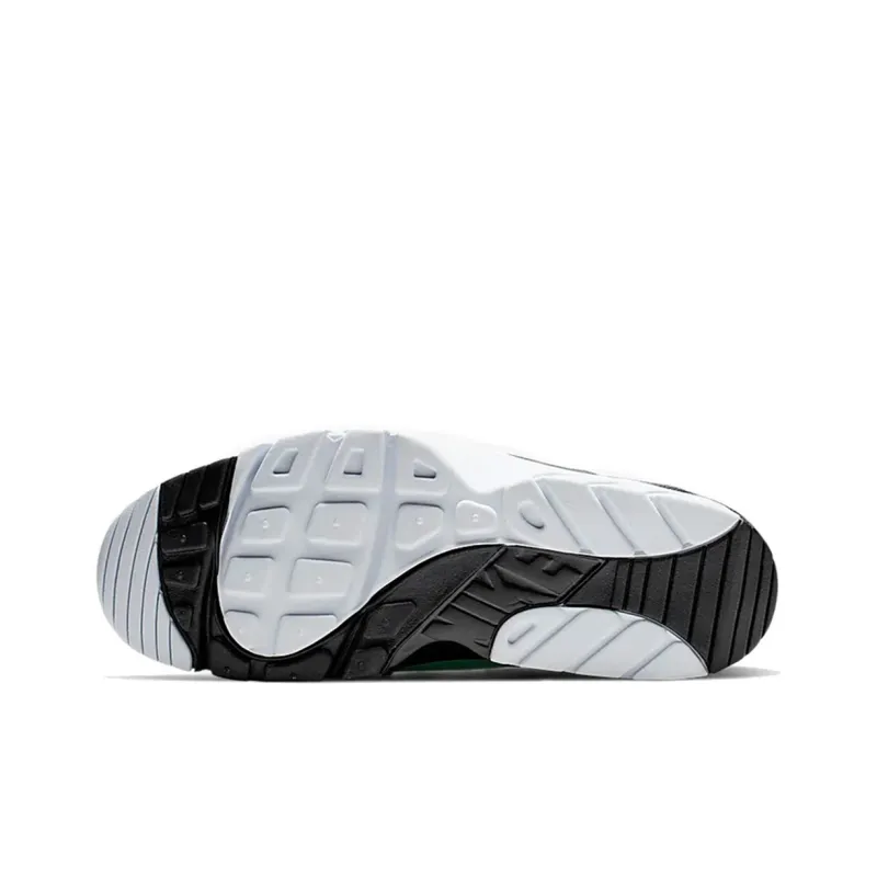 Nike Air Trainer Huarache White Topaz Gold Electro Green-4