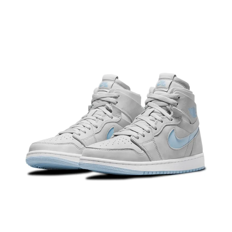 Jordan 1 High Zoom Air Cmft Grey Fog Celestine Blue Women's-2