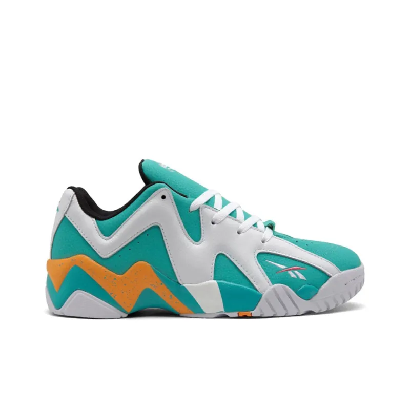 Reebok Kamikaze Ii Low Spearmint Maximum Orange-1