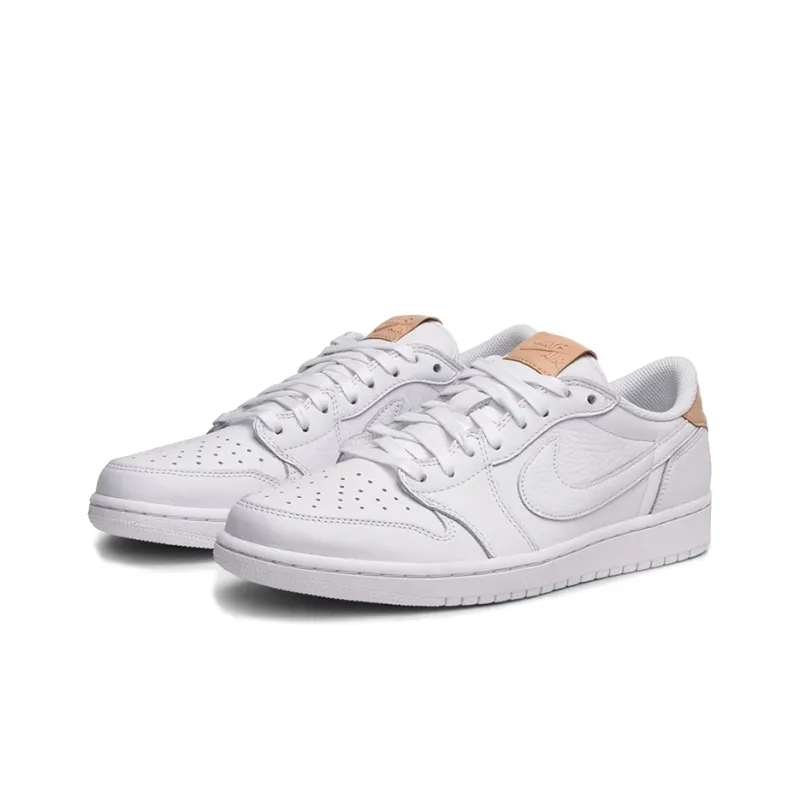 Jordan 1 Retro Low Og White Vachetta-3
