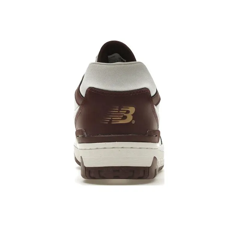 New Balance 550 White Burgundy-3