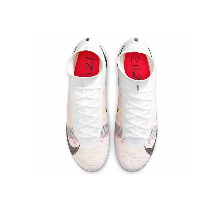 Nike Mercurial Superfly 8 Elite Fg White Pink Blast-3