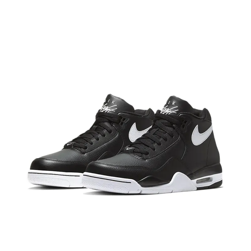 Nike Flight Legacy Black White-2