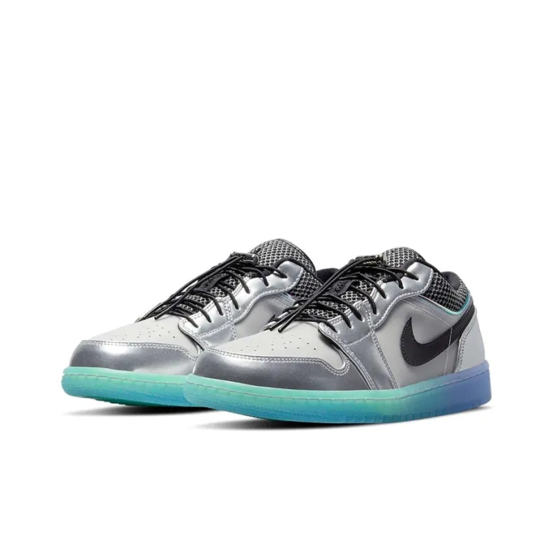 JORDAN 1 Low Toggle Silver Women's-2