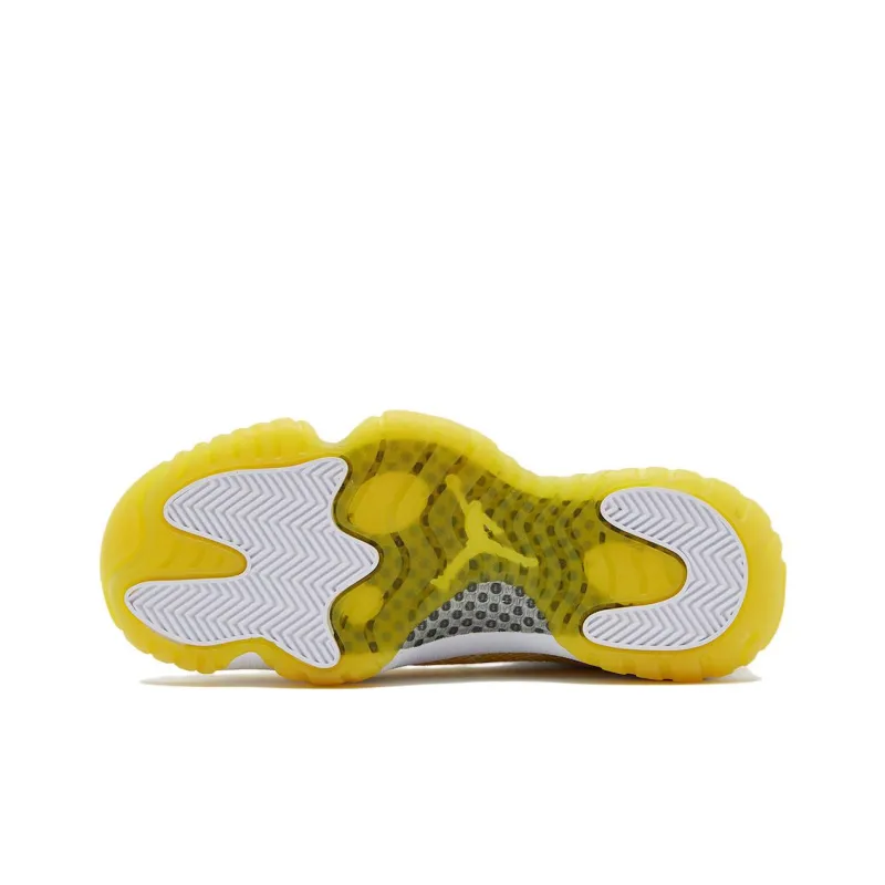 JORDAN 11 Retro Low Yellow Snakeskin Women's-4