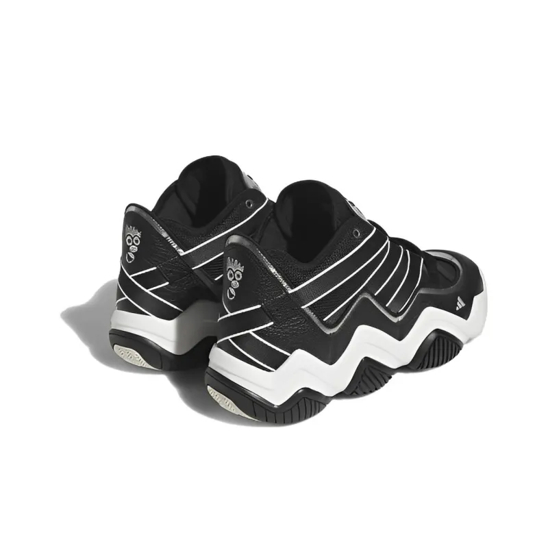 Adidas Top Ten 2010 Black Silver-3