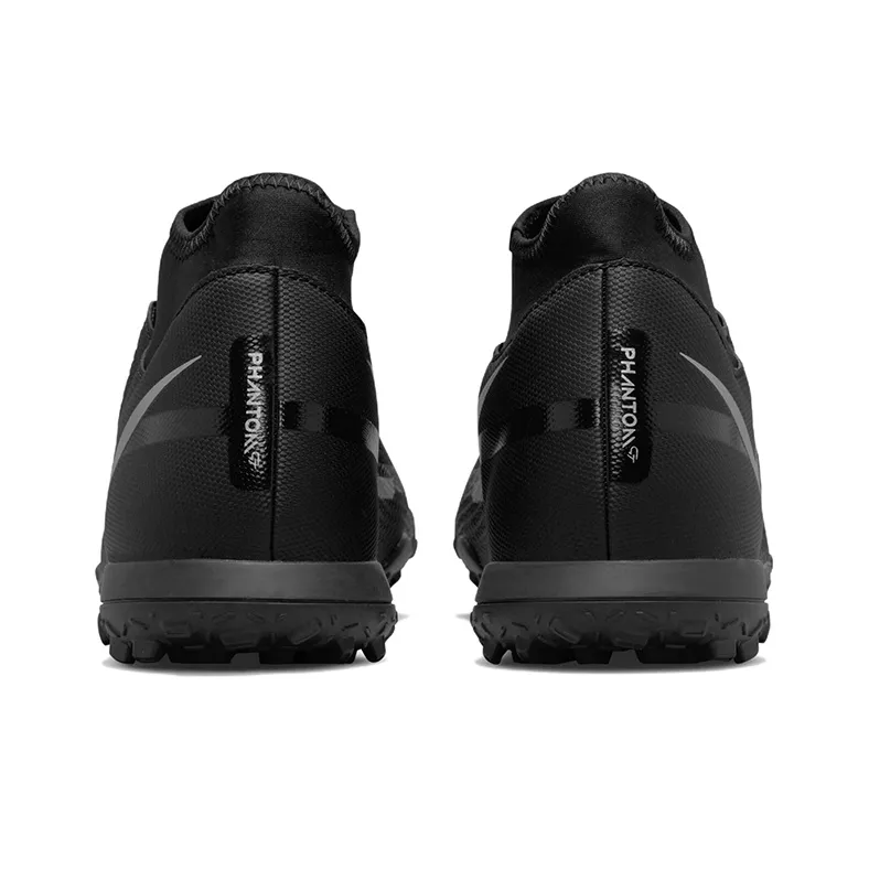 Nike Phantom GT Soccer Shoes Men Mid-Top Black/Silver-4