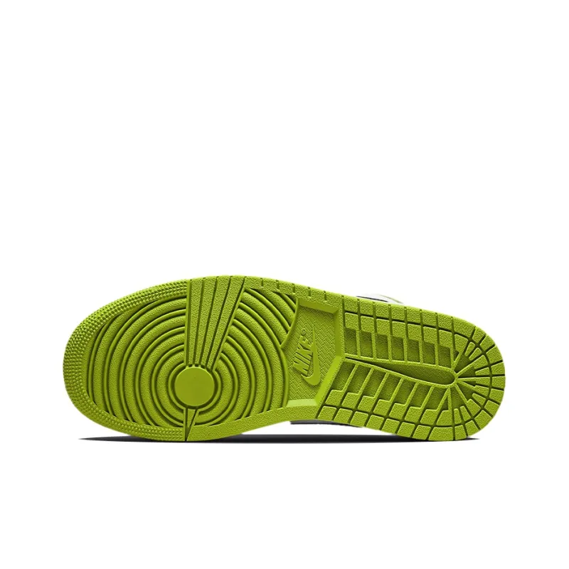 Jordan 1 Low Snakeskin Vivid Green Women's-5