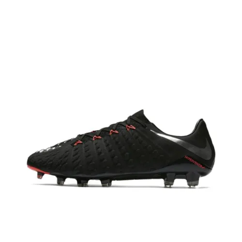 Nike Hypervenom Phantom 3 Soccer Shoes Men Low-Top Black/Orange/Silver