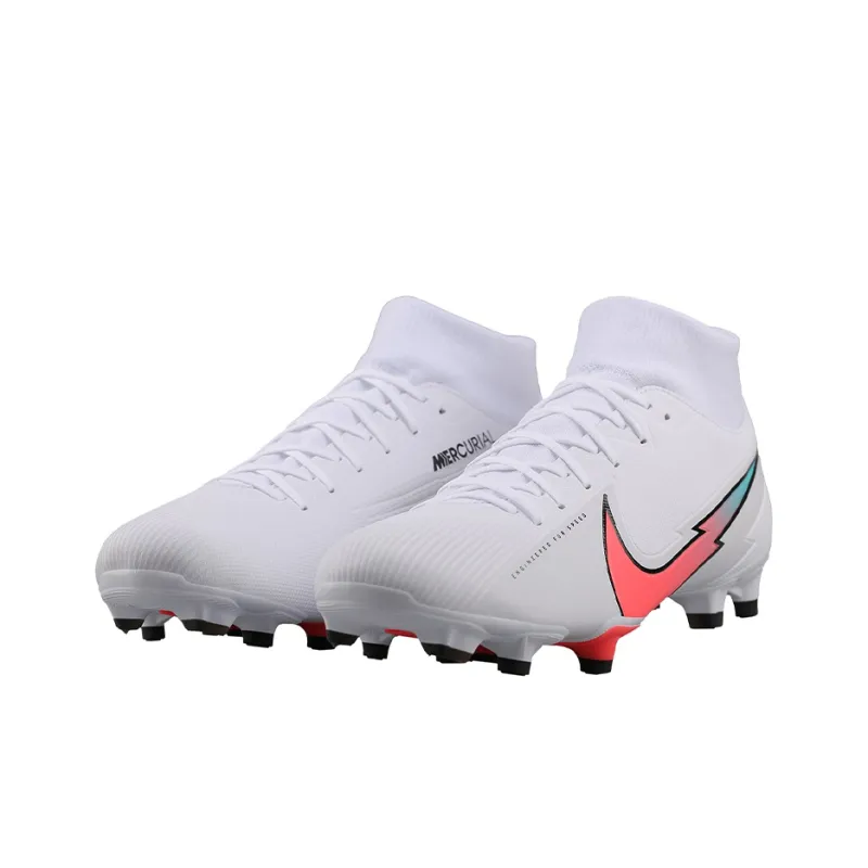 Nike Mercurial Superfly 7 Academy Mg White Crimson Jade-2