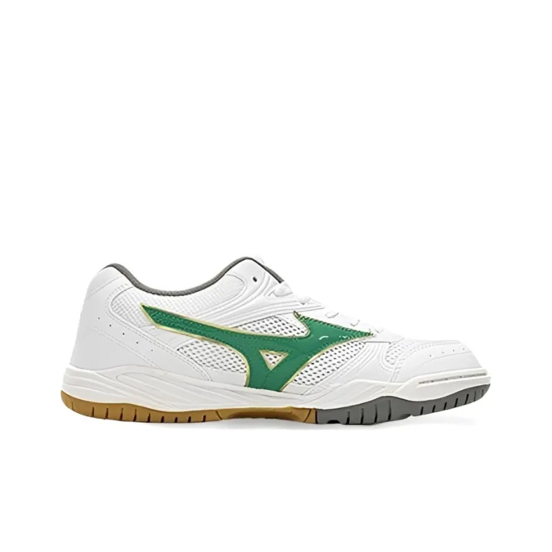 Mizuno Badminton Shoes Unisex Low Top White/Green-1