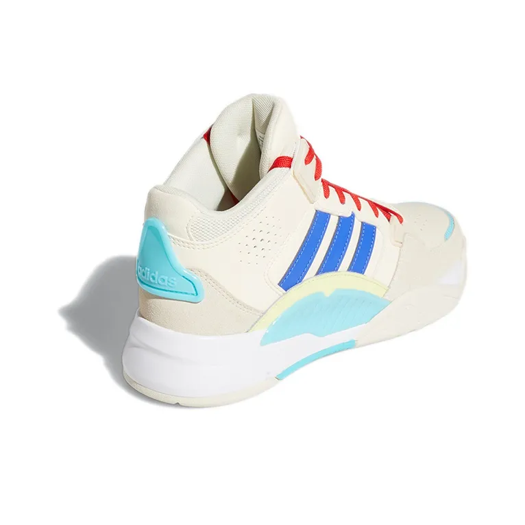 Adidas Neo 5th Quarter 'Creamwhite Dark Blue Light Blue' Women's-3