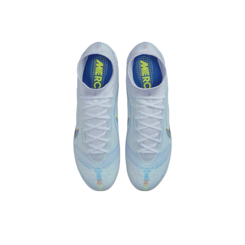 Nike Superfly 8 Elite Fg Football Grey Light Marine-3