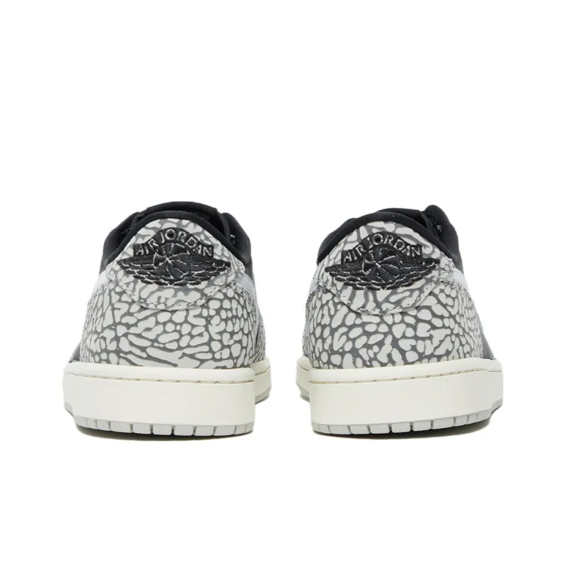 JORDAN 1 Retro Low Og Black Cement-3