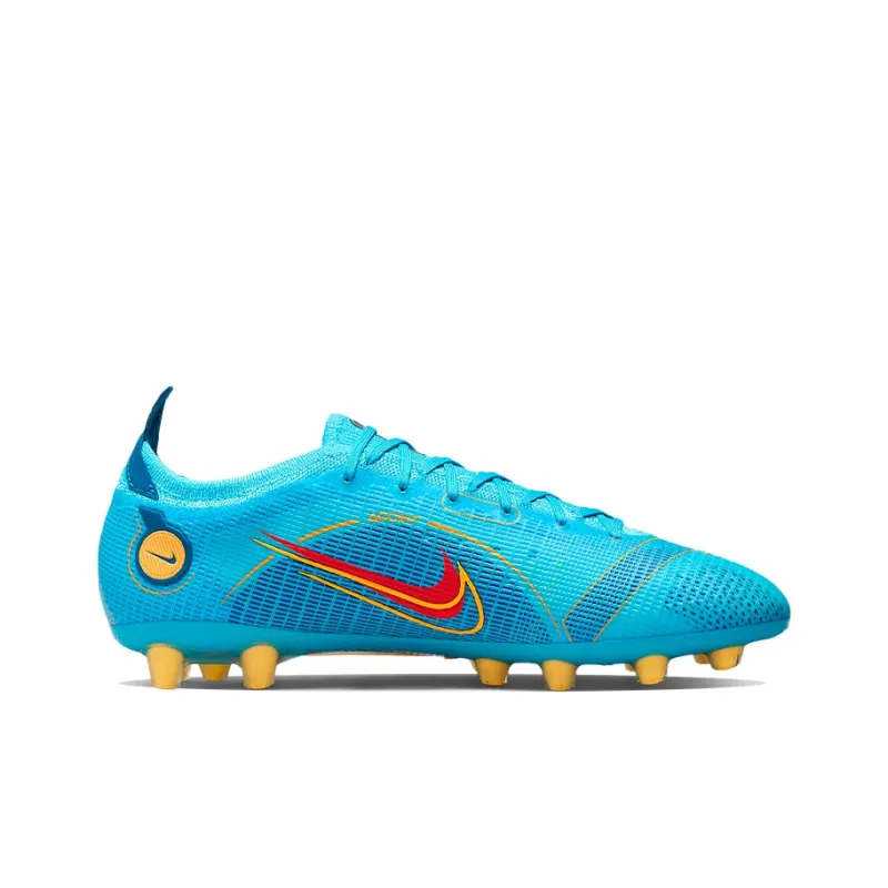 Nike Mercurial Vapor 14 Elite Hg Hard Ground Soccer Shoes Blue-1