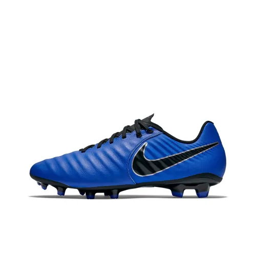 Nike Tiempo Legend 7 Soccer Shoes Men Low-Top Blue/Black