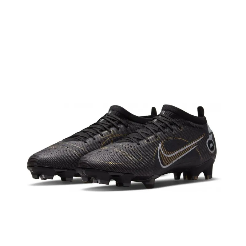 Nike Mercurial Vapor 14 Pro Fg 'Black Metallic Gold'-2
