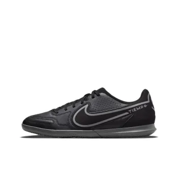 Nike Tiempo Legend 9 Club Ic Cushioned Slip Resistant Abrasion Resistant Soccer Shoes Black