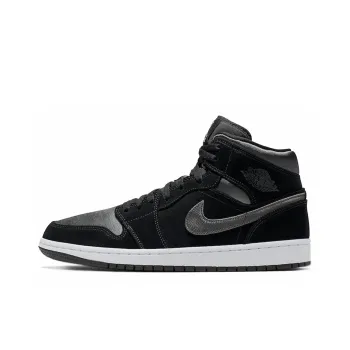 JORDAN 1 Mid Nylon Black Anthracite