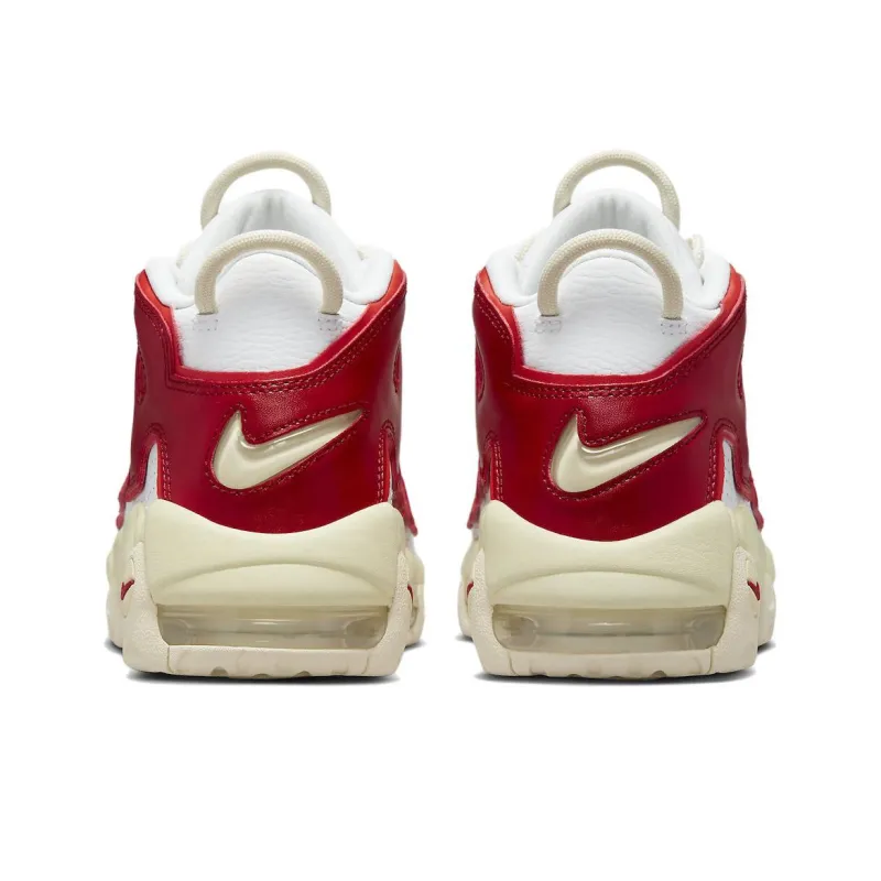 Nike Air More Uptempo White Red Sail Women's-4
