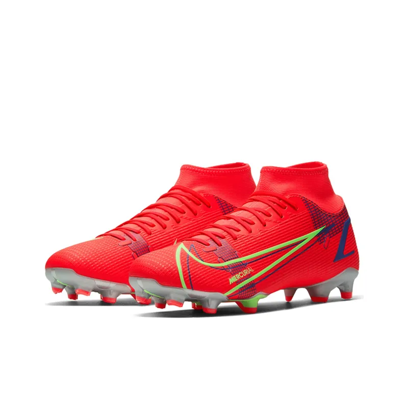 Nike Mercurial Superfly 8 Academy Mg Bright Crimson Indigo Burst-2