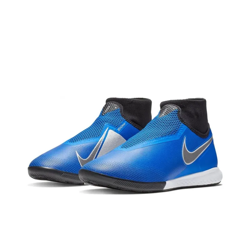 Nike React Phantom Vision Pro Dynamic Fit Ic Racer Blue Metallic Silver-2
