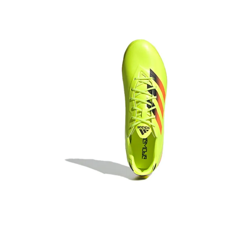 Adidas Gamemode FG Rubber Long Studs Natural Ground Wear-Resistant Soccer Shoes Men's Yellow Orange-4