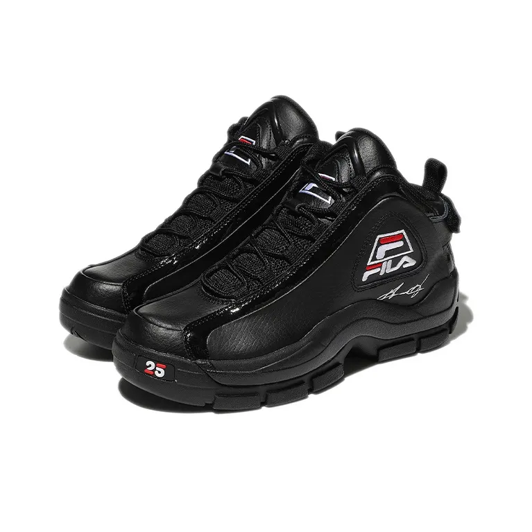 FILA Unisex High Top Black-2