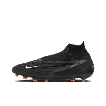 Nike Gripknit Phantom Gx Elite Dynamic Fit Fg Black Dark Smoke Grey Total Orange