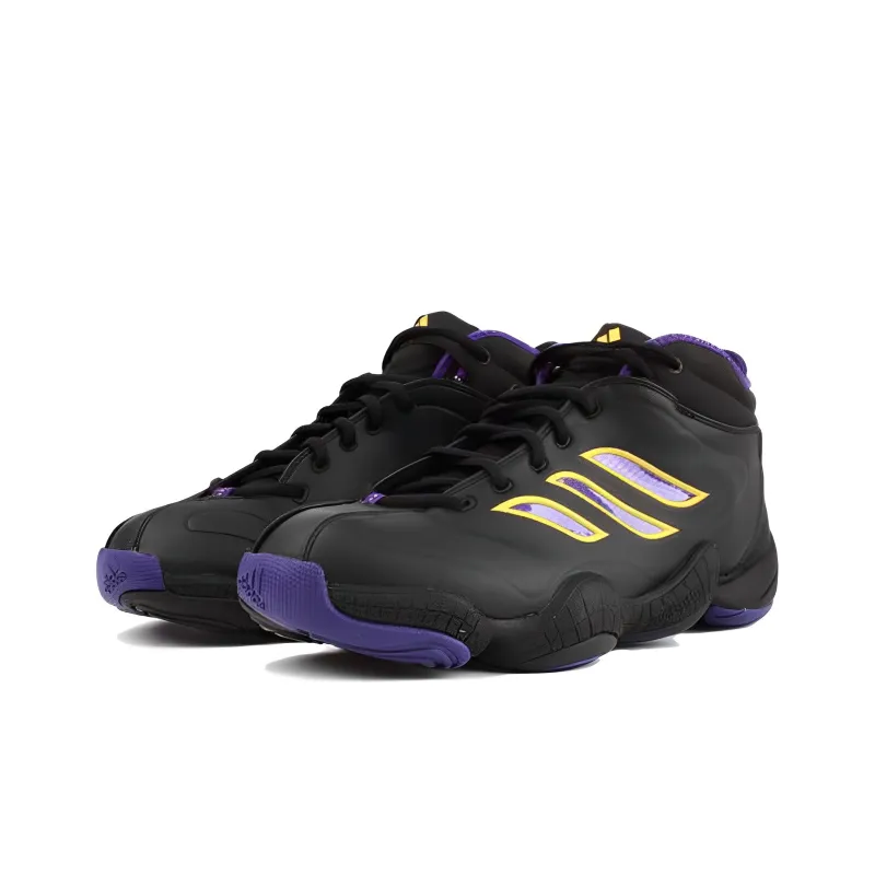 Adidas Crazy Iii 'Black Purple Gold'-2