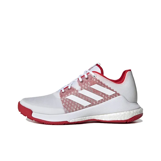 Adidas Crazyflight White Red Women's-0